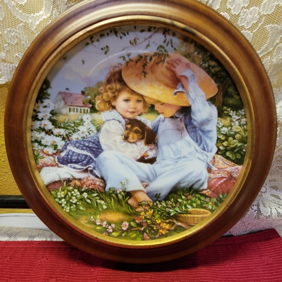 Vtg '89 50Th Anniversary March Of Dimes Plate X2💗 - Picture 2 of 6